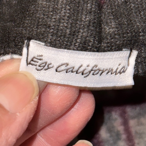 Egy California Mixed Media Open Front Cardigan - Picture 11 of 12